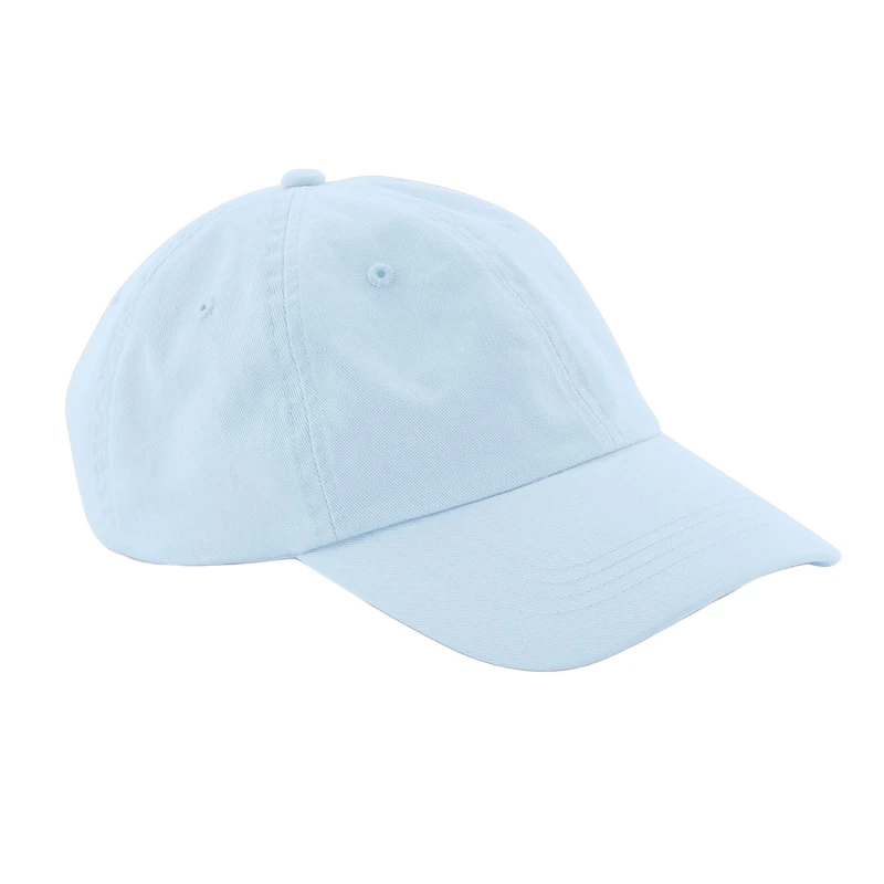 Image of Beechfield Womens 6 Panel Low Profile Cap in Light Blue Light Blue Female One Size