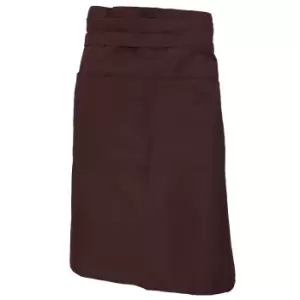 Image of SOLS Unisex Greenwich Apron / Barwear (ONE) (Burgundy)