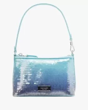 Image of Kate Spade Lulu Ombre Sequin East West Pochette, Perfect Pool Multi, One Size