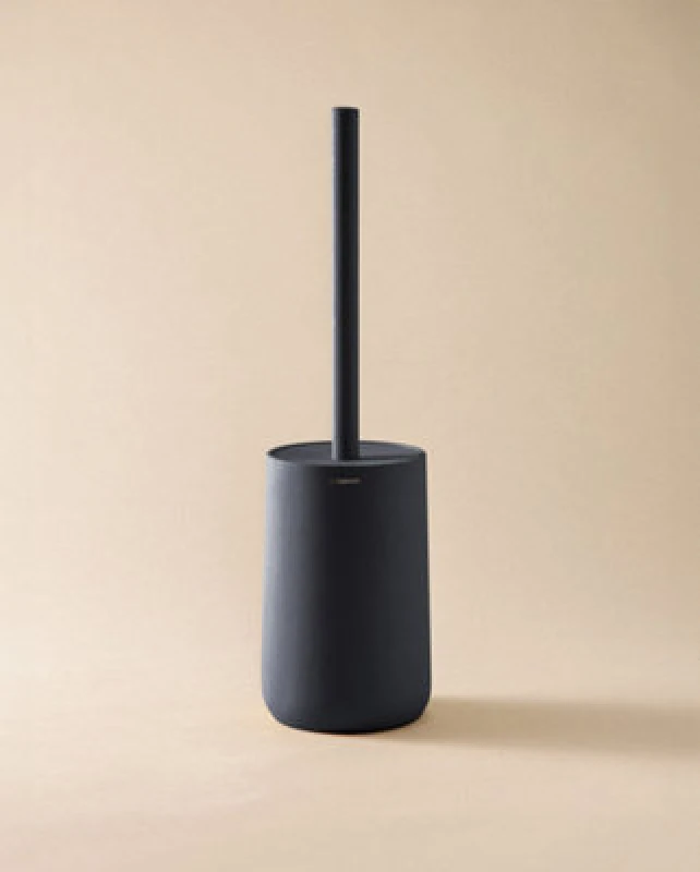 Image of Cosmic Toilet Brush, Free-Standing, Polyresin Soft Touch, Volcano, Saona Collection
