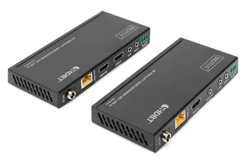 Image of Digitus 4K HDBaseT HDMI extender set. 150 m