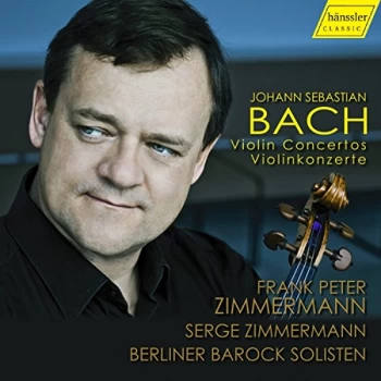 Image of Frank Peter Zimmermann - Johann Sebastian Bach: Violin Concertos CD