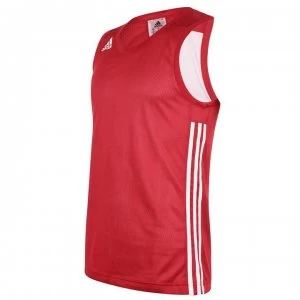 Image of adidas Baseball Tank Top - Red/White