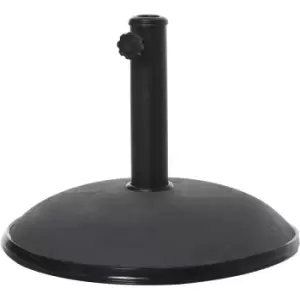 Image of Outsunny - 20kg Patio Sun Umbrella Base Durable Parasol Garden Stand Cement Round