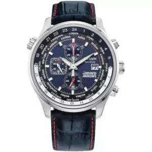 Image of Mens Citizen Eco-Drive Red Arrows Strap Chronograph Watch