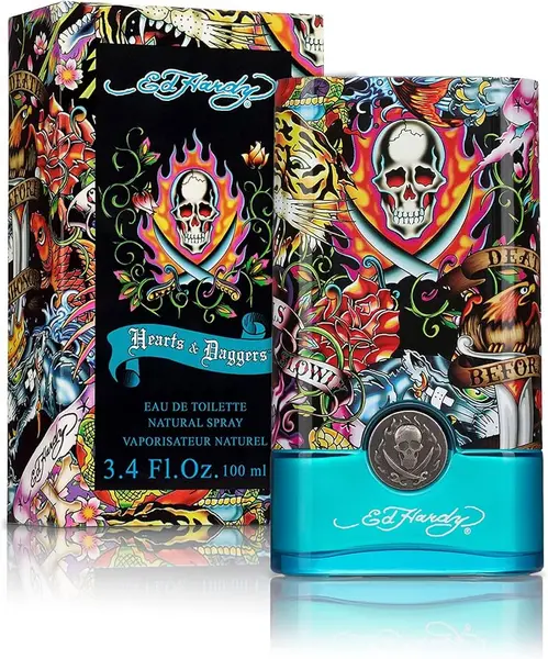 Image of Ed Hardy Hearts & Daggers Eau de Parfum For Her 100ml