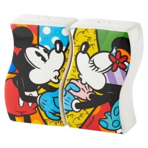 Image of Mickey and Minnie Mouse Disney Britto Salt and Pepper Shakers