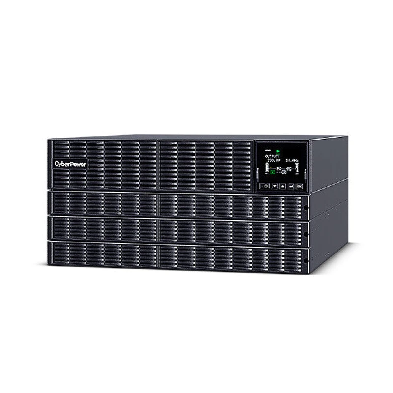 Image of CyberPower CyberPower OLS6KERT5UM uninterruptible power supply (UPS) Double-conversion (Online) 6 kVA 6000 W 8 AC outlet(s) OLS6KERT5U