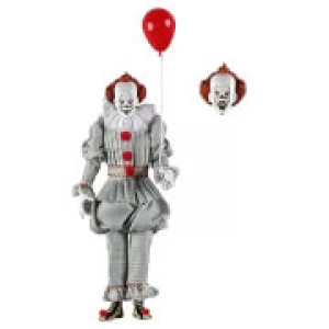 Image of NECA IT - 8 Clothed Action Figure - Pennywise (2017)
