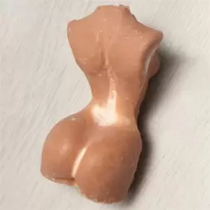 Image of I Saw It First Mia Harlow Organics Female Body Jasmine Scented Candle - Brown