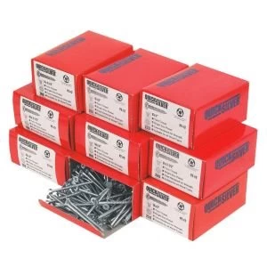 Image of Quicksilver Yellow zinc plated Woodscrew Set Pack of 1400