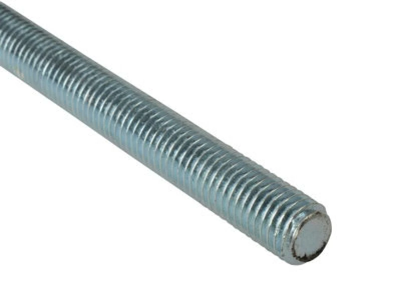Image of FORGEFIX Forgefix - MEMROD8 Threaded Rod Zinc Plated M8 x 1m Single FORROD8N MEMROD8
