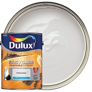 Image of Dulux Easycare Washable & Tough Polished Pebble Matt Emulsion Paint 5L