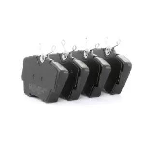 Image of A.B.S. Brake pad set without integrated wear sensor 37288 Brake pads,Brake pad set, disc brake OPEL,RENAULT,FIAT,Vivaro A Kastenwagen (X83)