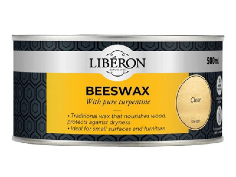 Image of Liberon Beeswax Paste Clear 500ml Clear