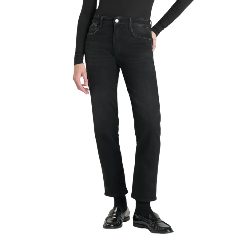 Image of Le Temps des cerises Womens jeans Le Temps des cerises 400/17 Solo Noir Female 31