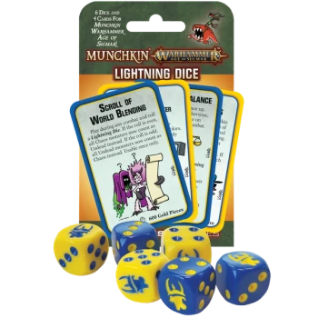 Image of Munchkin: Warhammer Age Of Sigmar Lightning Dice