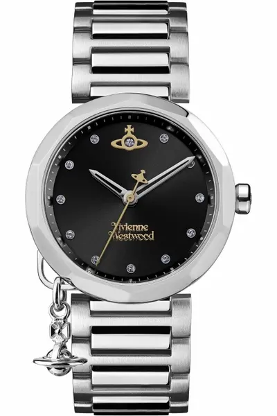 Image of Vivienne Westwood Ladies Vivienne Westwood Poplar Watch VV246BKSL