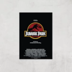 Image of Jurassic Park Giclee Art Print - A4 - Print Only