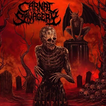 Image of Carnal Savagery - Fiendish CD