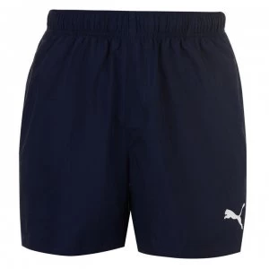 Image of Puma Football Training Shorts Mens - Navy/White