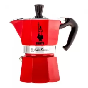 Image of Moka pot Bialetti "Moka Express 3 cup Red"
