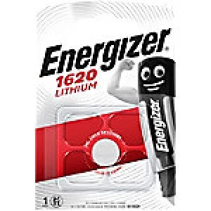 Image of Energizer Button Cell Batteries CR1620 3V Lithium