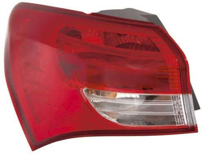 Image of ALKAR 2211581 Rear light Outer section, without bulb holder, Left, PY21W Combination Rearlight (391)