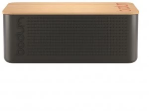 Image of Bodum Large Bistro Bread Box Black