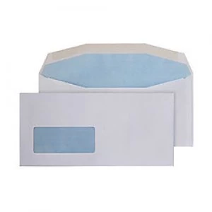 Image of Purely Everyday DL+ Mailing Bag 232 x 111mm 90 gsm White Pack of 1000
