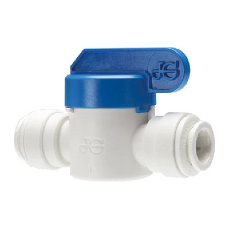 Image of JG Speedfit John Guest Speedfit 1/4" X 1/4" Push Fit Shut Off Valve
