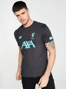 Image of New Balance Liverpool Fc 19/20 Pre Match Shirt - Black