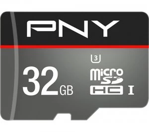 Image of PNY Turbo 32GB Micro SDHC Memory Card