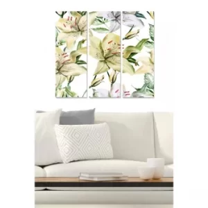 Image of MDF89403688 Multicolor Decorative MDF Painting (3 Pieces)