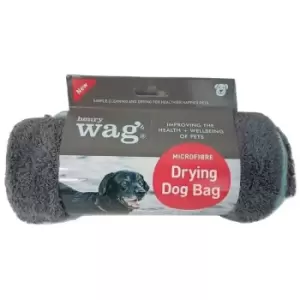 Image of Henrywag - Henry Wag Microfibre Dog Drying Towel Bag - Extra Large