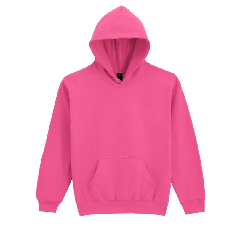 Image of Gildan Soft Touch Midweight Hoodie in Pink Size: Large Pink Unisex L
