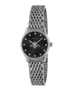 Image of Gucci G-Timeless Black Dial Steel Womens Watch YA1265020 YA1265020
