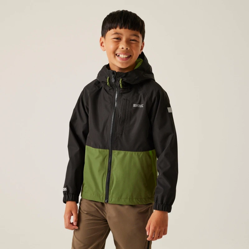 Image of Regatta Hanleigh Waterproof Shell Black