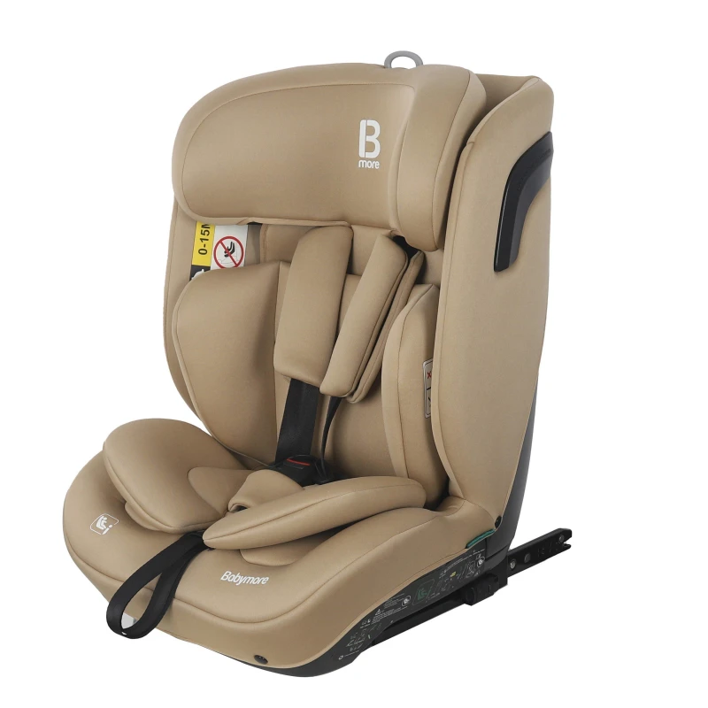 Image of Babymore Hazel Car Seat i-Size 76-150cm Biscotti Biscotti unisex 76-150cm