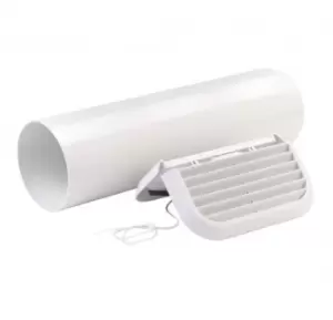 Image of Xpelair The Simply Silent Contour Wall Kit Square White - 92992AW