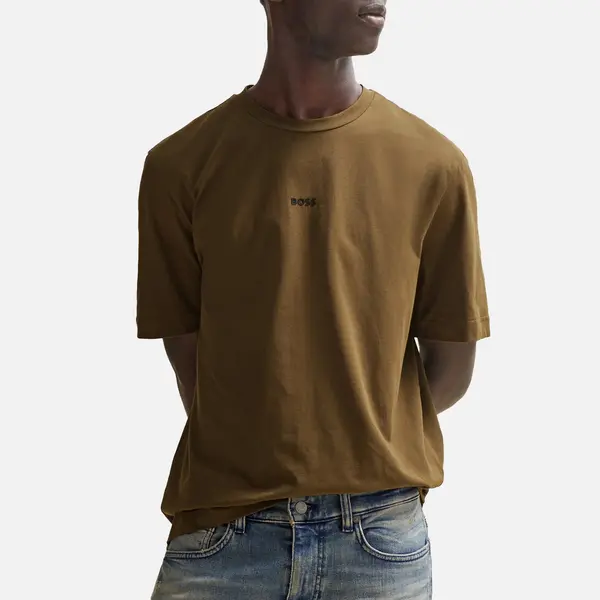 Image of Boss Orange Tchup Stretch-Cotton T-Shirt - S