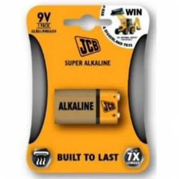 Image of JCB 9V Super Alkaline Batteries 1 Pack x 24