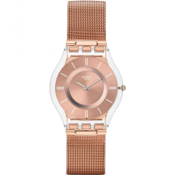 Image of Ladies Swatch Skins - Hello Darling Watch