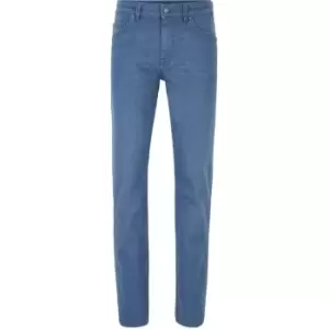Image of Boss Taber Tapered Jeans - Blue