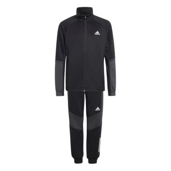 Image of adidas XFG Tracksuit Boys - Carbon/Back