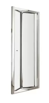 Image of Nuie Pacific 800mm Bi-fold Door - Polished Chrome