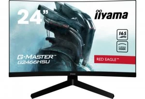 Image of iiyama G-Master 24" G2466HSU Full HD Curved LED Gaming Monitor