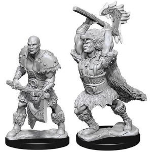 Image of Dungeons & Dragons Nolzur's Marvelous Unpainted Miniatures (W10) Male Goliath Barbarian