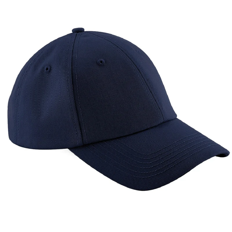 Image of Beechfield Beechfield Men Authentic 6 Panel Baseball Cap Pack of 2 in Navy Navy One Size Male 5059269084677