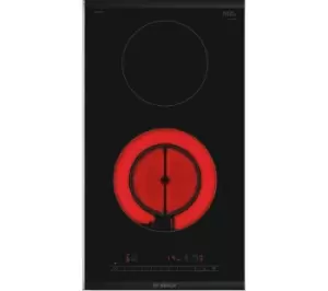 Image of Bosch Serie 6 PKF375FP2E 31cm Electric Ceramic Domino Hob - Black